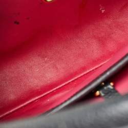 Pre Owned Louis Vuitton Black Taurillon Leather Capucines PM Bag