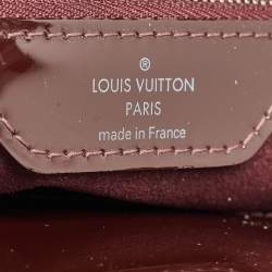 Pre Owned Louis Vuitton Plum Electric Epi Leather Mirabeau GM Bag
