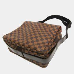 Louis Vuitton Brown Damier Ebene Naviglio Messenger Bag