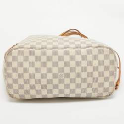 Louis Vuitton Damier Azur Canvas Neverfull MM Bag