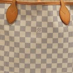 Louis Vuitton Damier Azur Canvas Neverfull MM Bag