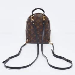Pre Owned حقيبة ظهر لوي فيتون بالم سبرينغز صغيرة كانفاس مونوغرامي 
