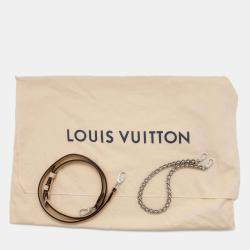 Louis Vuitton Cream Monogram Mahina Leather Bella Shoulder Bag