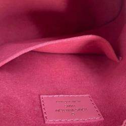 Louis Vuitton Pink Monogram Leather LV Broderie Alma BB Satchel Bag