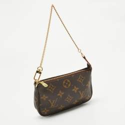 Pre Owned Louis Vuitton Monogram Canvas Mini Pochette Accessoires