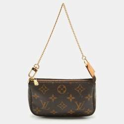 Pre Owned Louis Vuitton Monogram Canvas Mini Pochette Accessoires
