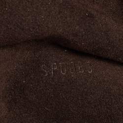 Pre Owned Louis Vuitton Black Monogram Mahina Leather L Bag