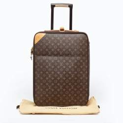 Louis Vuitton Monogram Canvas Business Pegase Legere 55 Luggage