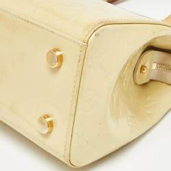 Louis Vuitton Citrine Monogram Vernis Brea MM Bag