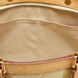 Louis Vuitton Citrine Monogram Vernis Brea MM Bag