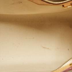 Louis Vuitton Citrine Monogram Vernis Brea MM Bag