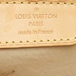 Louis Vuitton Citrine Monogram Vernis Brea MM Bag