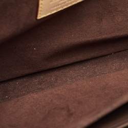 Pre Owned Louis Vuitton Monogram Canvas Pochette Metis Bag