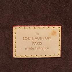 Pre Owned Louis Vuitton Monogram Canvas Pochette Metis Bag