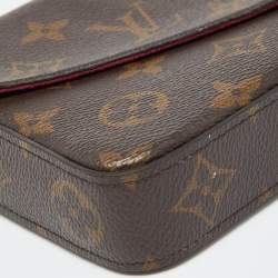Pre Owned Louis Vuitton Monogram Canvas Felicie Pochette Bag