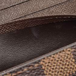 Louis Vuitton Damier Ebene Canvas Sarah Wallet
