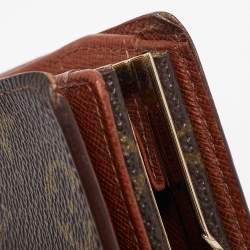 Louis Vuitton Monogram Canvas French Compact Wallet