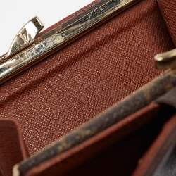 Louis Vuitton Monogram Canvas French Compact Wallet