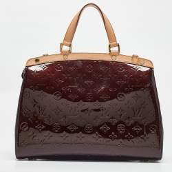 Louis Vuitton Amarante Monogram Vernis Brea GM Bag