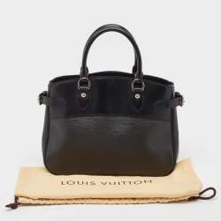 Louis Vuitton Black Epi Leather Passy PM Bag