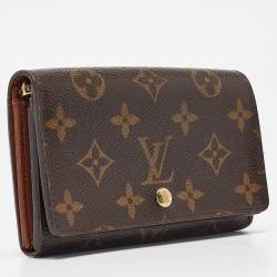  Louis Vuitton Monogram Canvas Porte-Monnaie Tresor Wallet