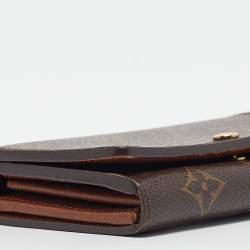  Louis Vuitton Monogram Canvas Porte-Monnaie Tresor Wallet