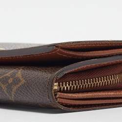  Louis Vuitton Monogram Canvas Porte-Monnaie Tresor Wallet