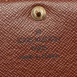 Louis Vuitton Monogram Canvas Porte-Monnaie Tresor Wallet
