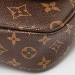 Louis Vuitton Rose Ballerine Monogram Canvas Multi Pochette Accessories Bag