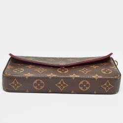 Pre Owned Louis Vuitton Monogram Canvas Felicie Pochette Bag