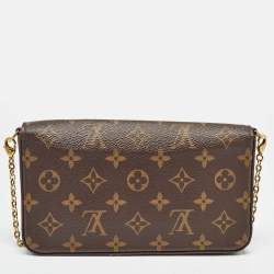 Pre Owned Louis Vuitton Monogram Canvas Felicie Pochette Bag