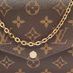 Pre Owned Louis Vuitton Monogram Canvas Felicie Pochette Bag