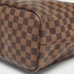 Louis Vuitton Damier Ebene Canvas Neverfull MM Bag