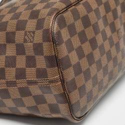 Louis Vuitton Damier Ebene Canvas Neverfull MM Bag