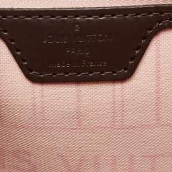 Louis Vuitton Damier Ebene Canvas Neverfull MM Bag