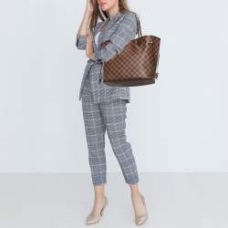 Louis Vuitton Damier Ebene Canvas Neverfull MM Bag