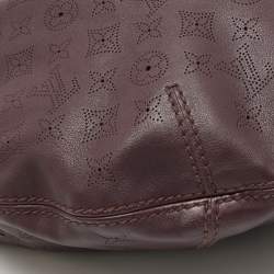 Louis Vuitton Aubergine Monogram Mahina Leather Onatah GM Bag