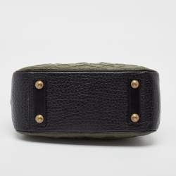 Pre Owned Louis Vuitton Olive Monogram Leather Mizi Vienna Bag