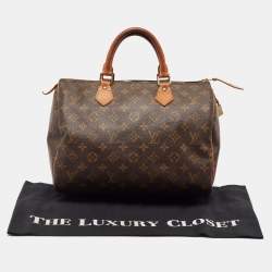 مملوكة مسبقًا Louis Vuitton Monogram Canvas Speedy 30 Bag