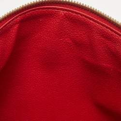 Pre Owned Louis Vuitton Cherry Monogram Canvas Pallas Clutch