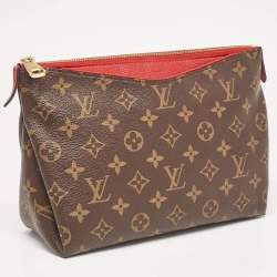 Pre Owned Louis Vuitton Cherry Monogram Canvas Pallas Clutch