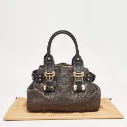 Pre Owned Louis Vuitton Black Monogram Motard Biker Bag
