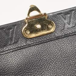 Pre Owned Louis Vuitton Black Monogram Empreinte Leather Vavin BB Bag