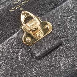 Pre Owned Louis Vuitton Black Monogram Empreinte Leather Vavin BB Bag