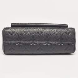 Pre Owned Louis Vuitton Black Monogram Empreinte Leather Vavin BB Bag