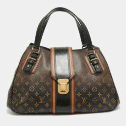 Louis Vuitton Noir Monogram Canvas Limited Edition Mirage Griet Bag