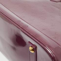 Louis Vuitton Violette Monogram Vernis Alma GM Bag