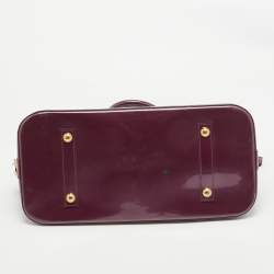 Louis Vuitton Violette Monogram Vernis Alma GM Bag