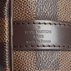 Pre Owned Louis Vuitton Damier Ebene Canvas Speedy Bandouliere 30 Bag