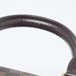 Pre Owned Louis Vuitton Damier Ebene Canvas Speedy Bandouliere 30 Bag